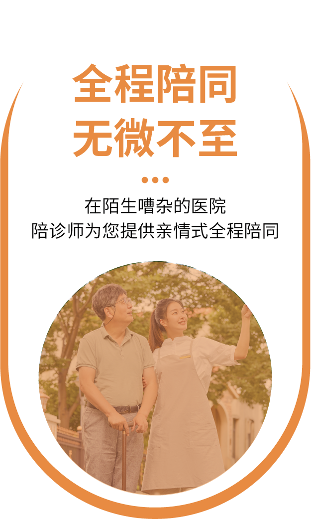 全程陪同,无微不至